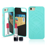 iPhone 7 Plus Luxury Lady Mirror Wallet