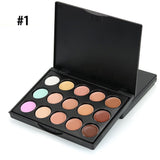 MIni 15 Colors Face Concealer Camouflage Cream Contour Palette